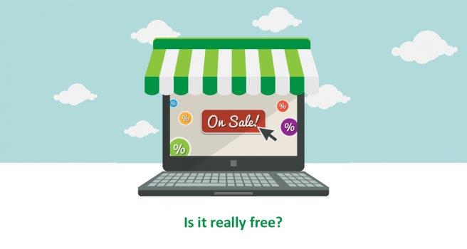 Is your free Shopping Cart software really "free"?