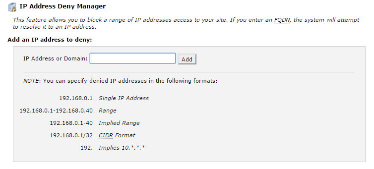 banned ip htaccess file