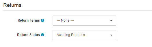 option returns