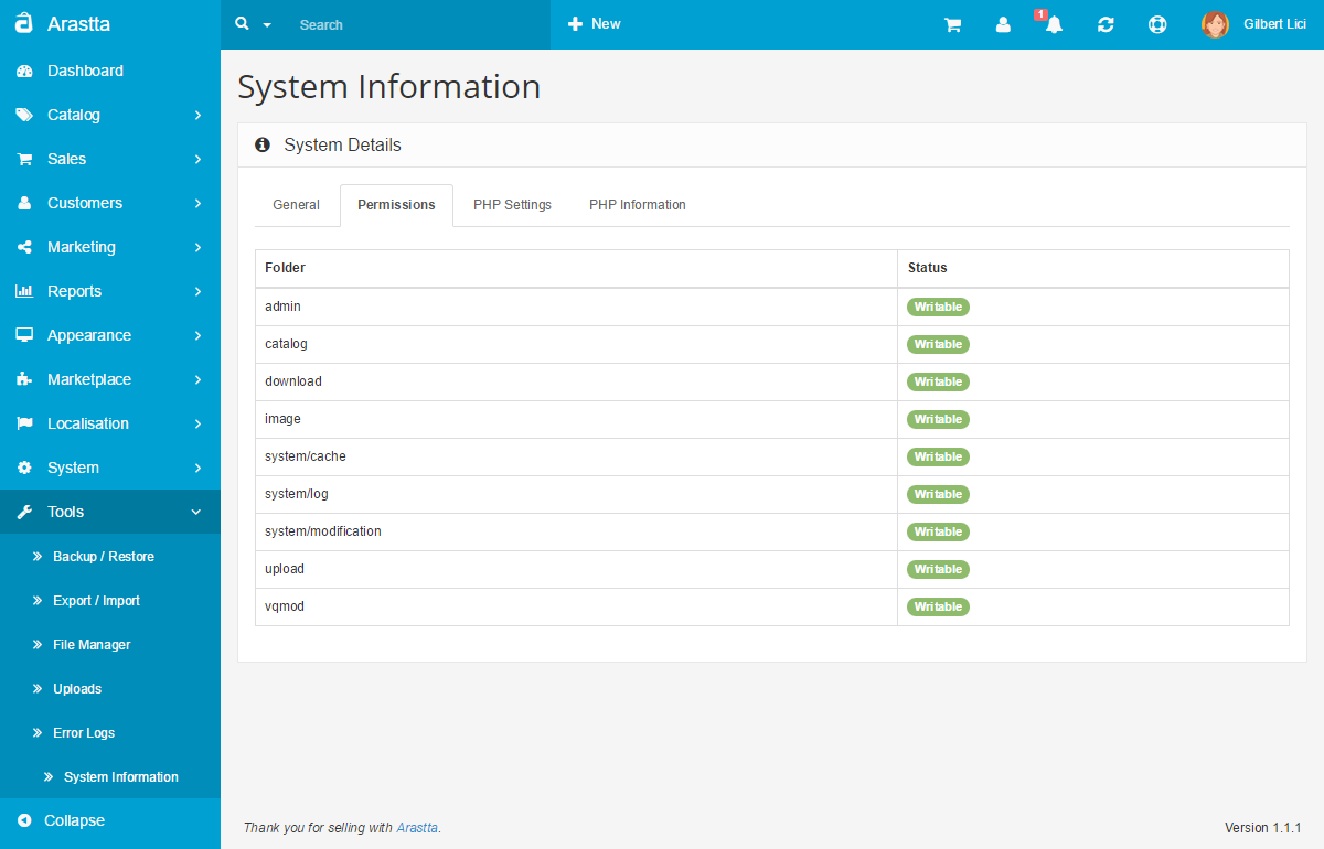 system information 2