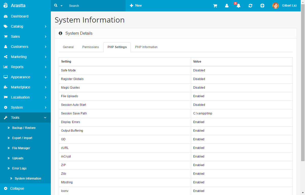 system information 3