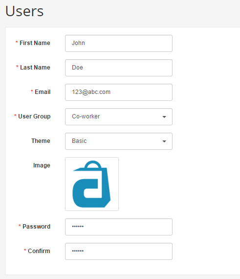 user detail back end