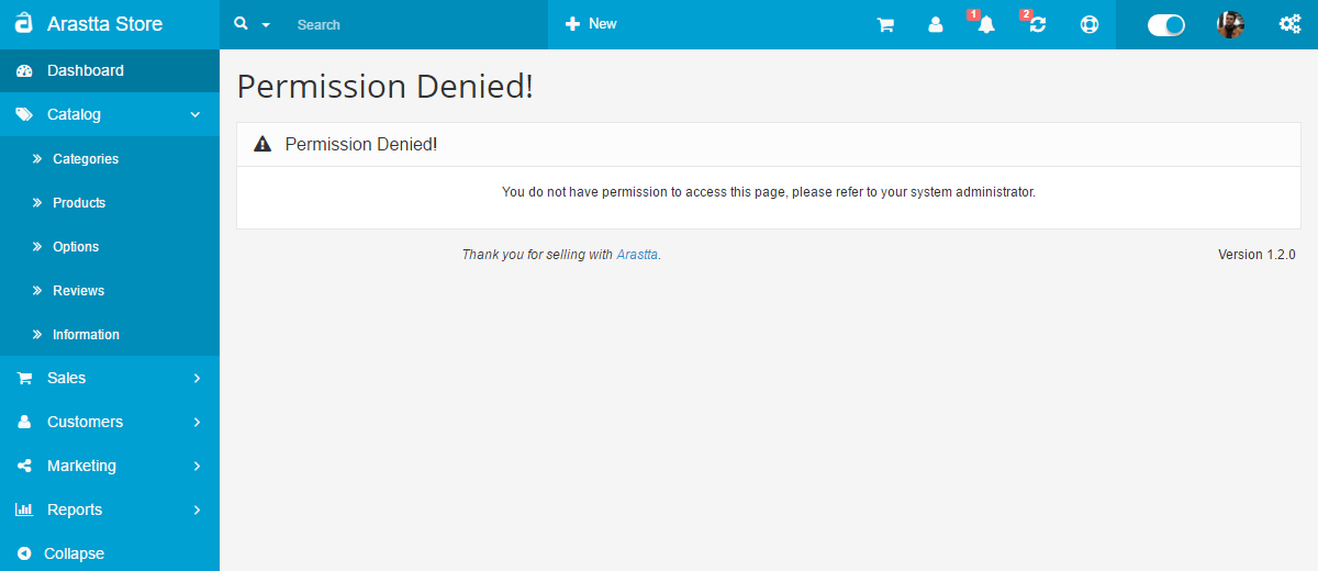 permission denied