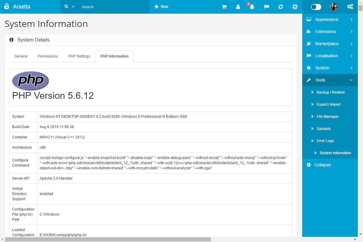 system information 4